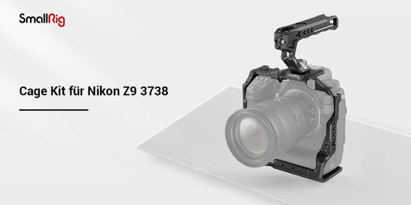 Klatka Nikon Z9, klatka z górnym uchwytem, ​​akcesoria wideo