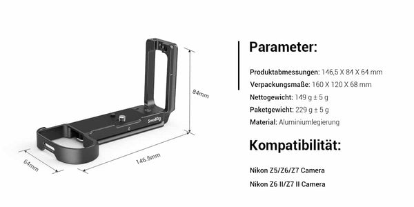 Úhel L pro Nikon Z