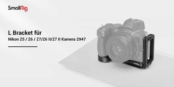 SmallRig L-fäste för Nikon Z5/Z6/Z7/Z6 II/Z7 II Kamera 2947, 6941590002125