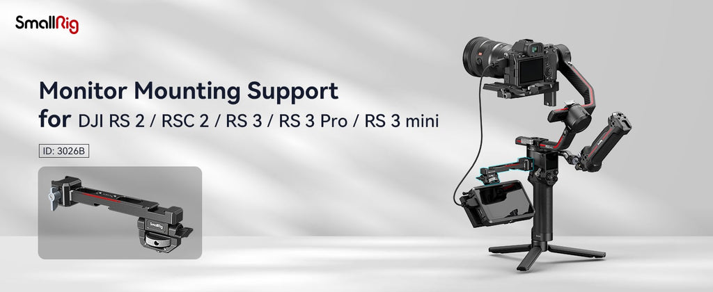 SmallRig monitortartó DJ Gimbal RS2, RS3, RS3 Pro, RS3 mini, RSC 2 készülékekhez