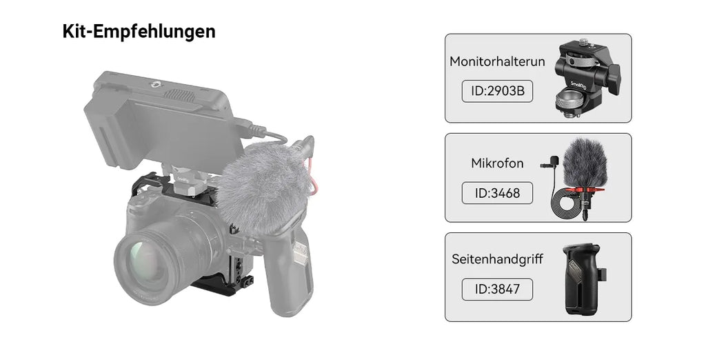 Gabbia per Nikon Z 5 / Z 6 / Z 7 / Z 6II / Z 7II