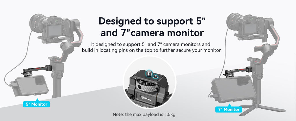 Support de moniteur Smallrig pour cardan DJI