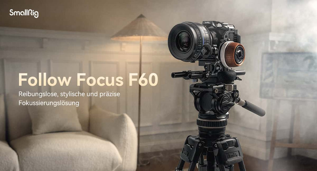 Nasledujte Focus F60, Smallrig 3850