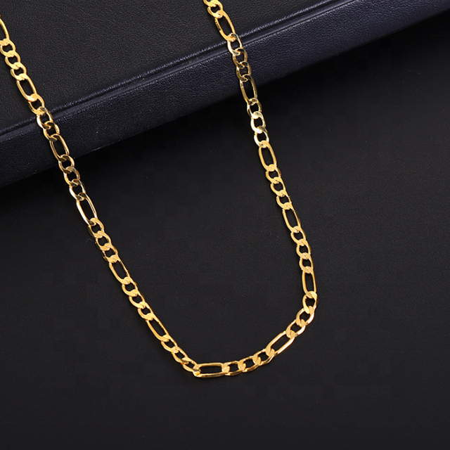 Other Gadgets - Diva Figaro Chain men Stainless Steel - Gold / 24 inch ...