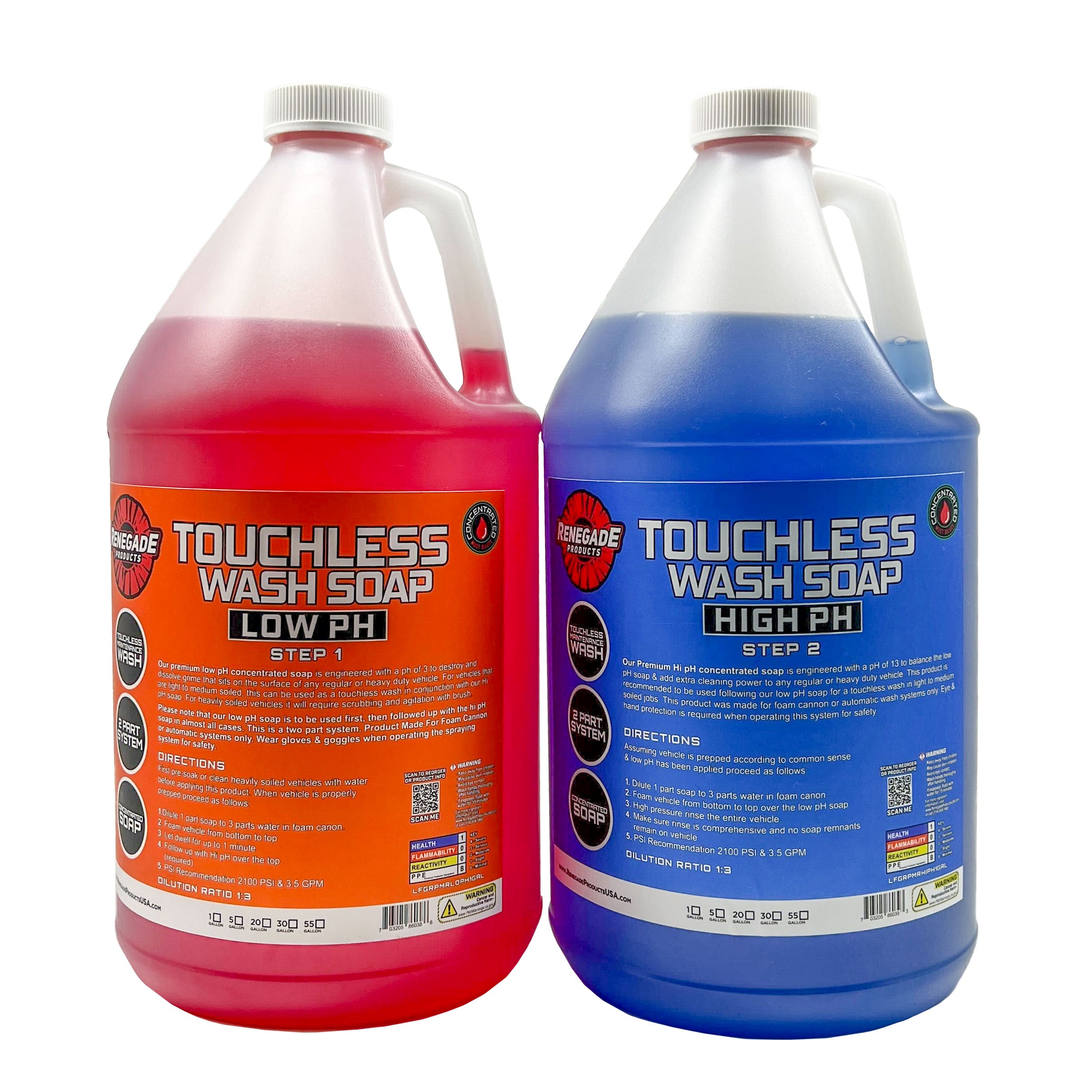 Pro 50 Touchless Car Wash Detergent Soap Concentrate - 1 Gallon