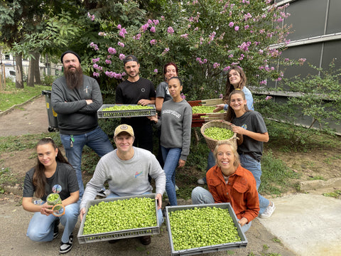 photo groupe journée du houblon 