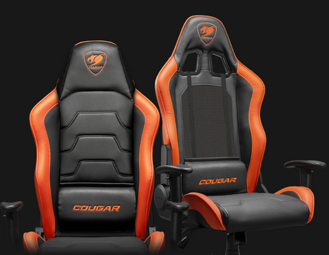 Cougar Gaming Chairs: Backed with 1-year warranty