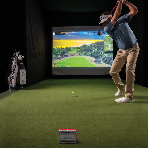 Realistic golf simulation