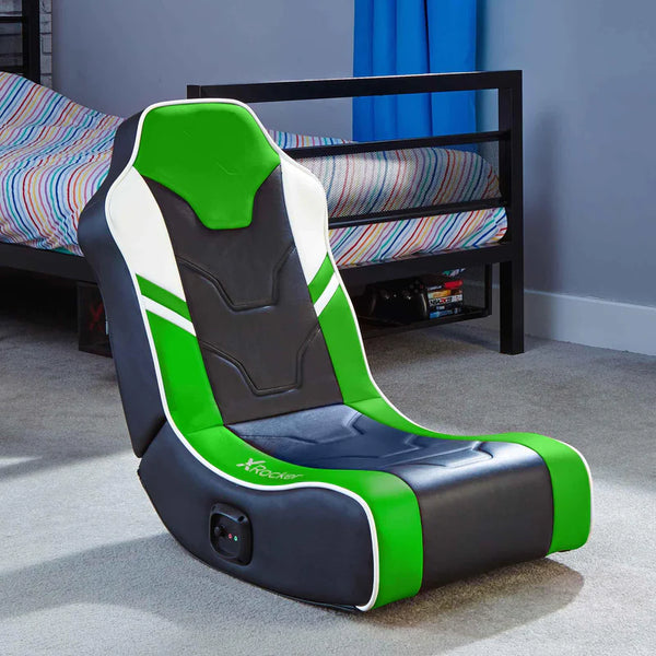X Rocker GR Shadow 2.0 Black and Green Gaming Chair | Gamer Gear Direct