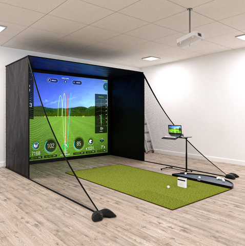Carl's Place 12 SkyTrak+ Golf Simulator Bundle