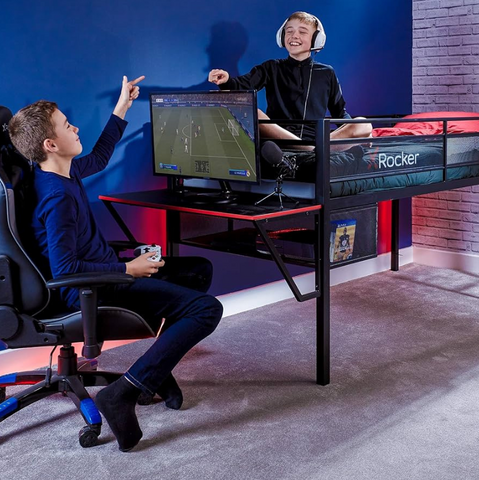 X Rocker Sanctum Gaming Bed & Desk