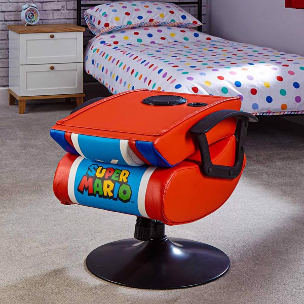 X-Rocker Nintendo Veleno 2.1 Mario Gaming Chair - Gamer Gear Direct