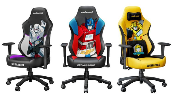 AndaSeat Releases TRANSFORMERS Range Of Gaming Chairs — Gamer Gear Direct