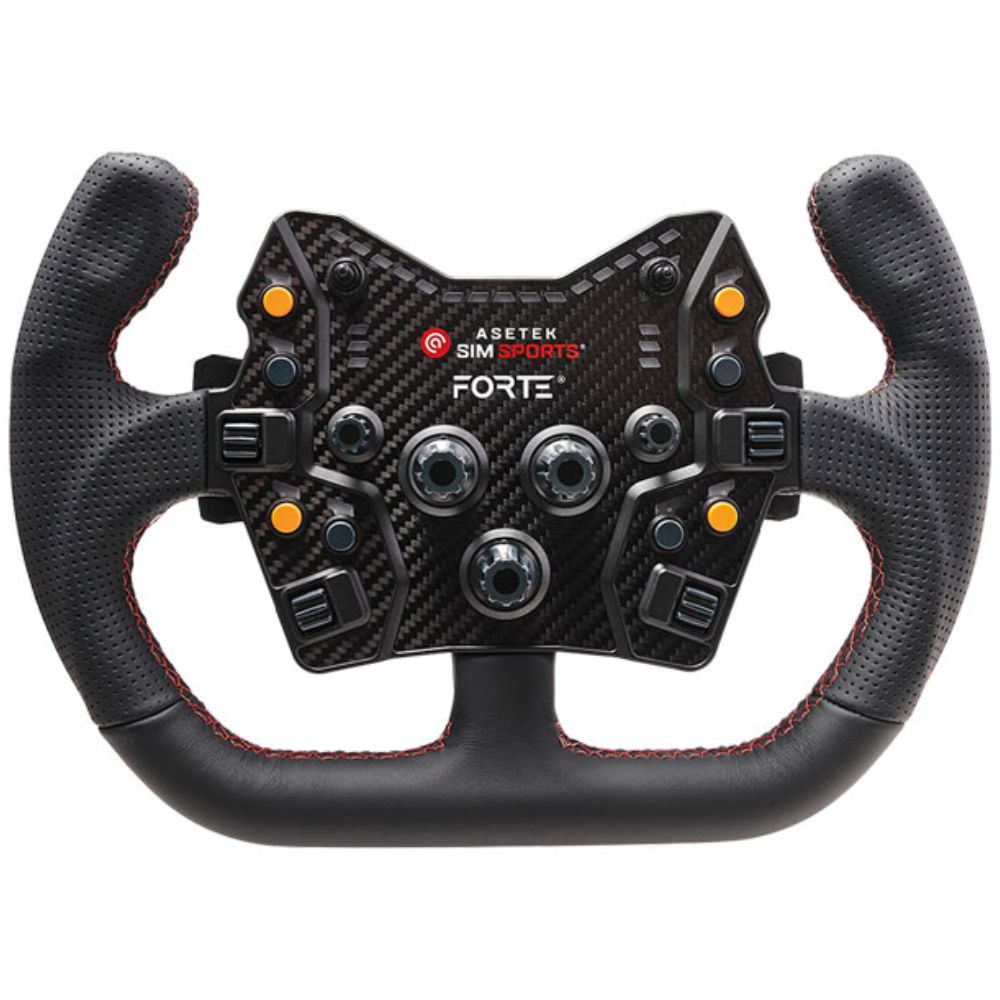 Asetek Forte Open D-Shaped GT Racing Wheel