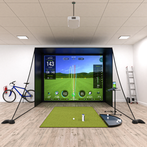 Carl's Place 10 Skytrak+ Golf Simulator Bundle