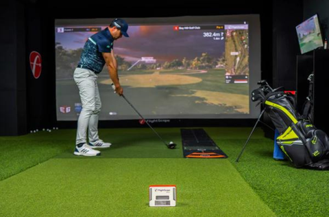 Golf Simulator with FlightScope Mevo+ 2023 Edition