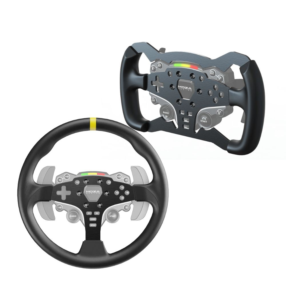MOZA Racing ES racing wheel round wheel and formula wheel add-ons