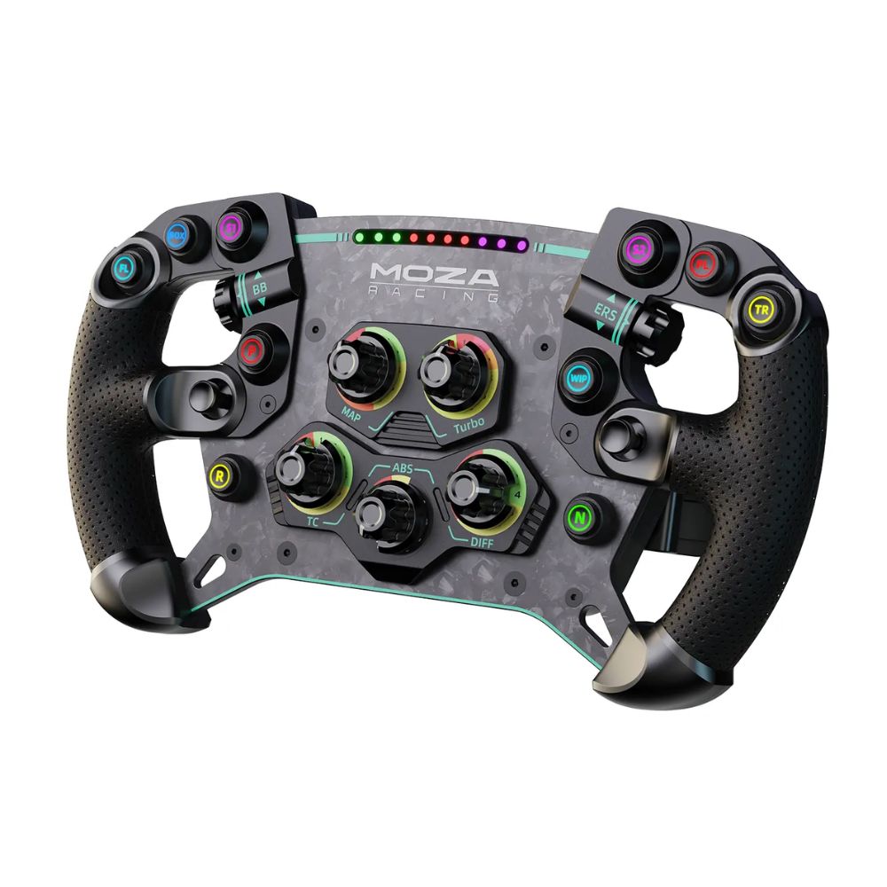 MOZA Racing GS V2P GT racing wheel side profile