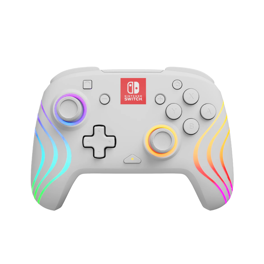 PDP Switch Afterglow Wave wireless controller - white