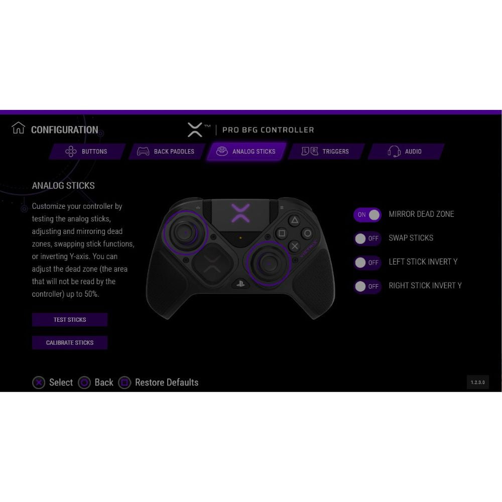 PDP PlayStation Victrix Pro BFG Wireless Controller