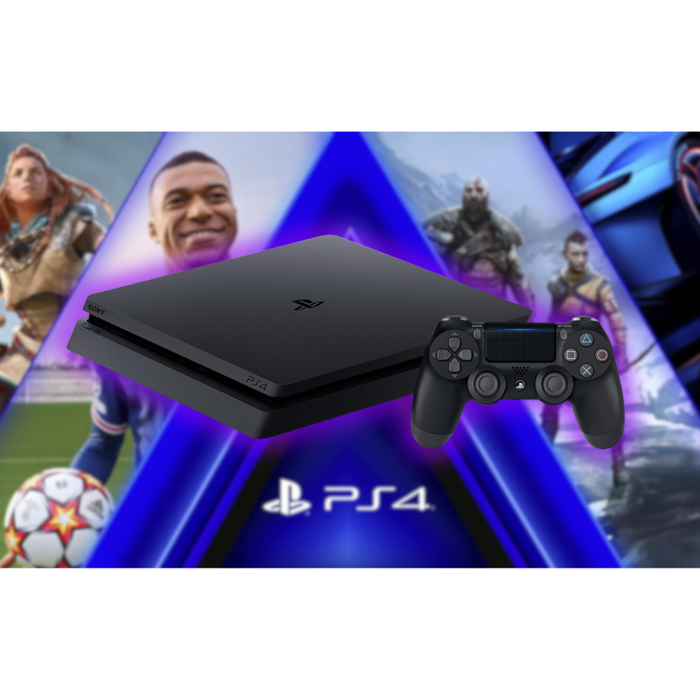 PS4 Slim console - games