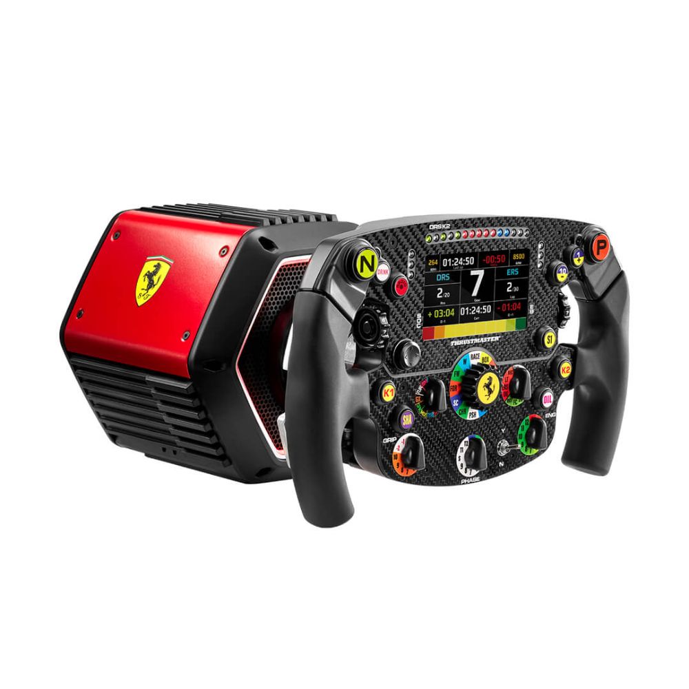Ferrari T818 direct drive wheelbase with Ferrari SF1000 wheel