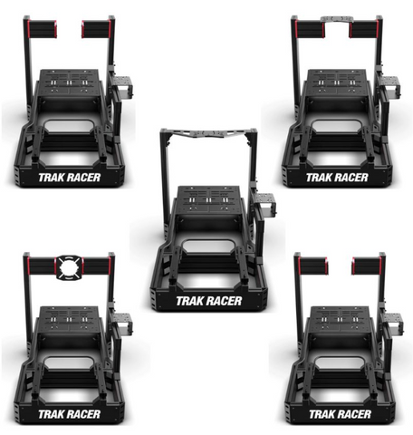 TR120 Racing Simulator with different wheel mount options