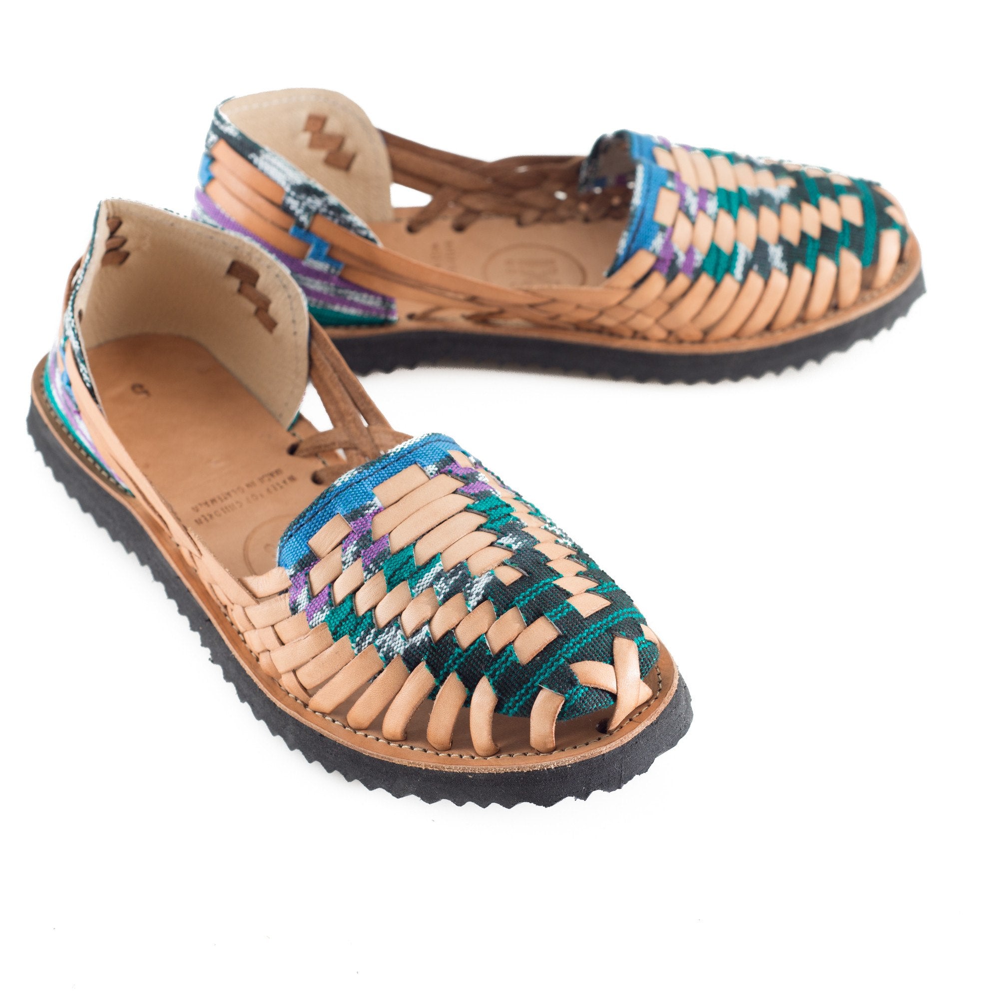 woven leather sandals huarache