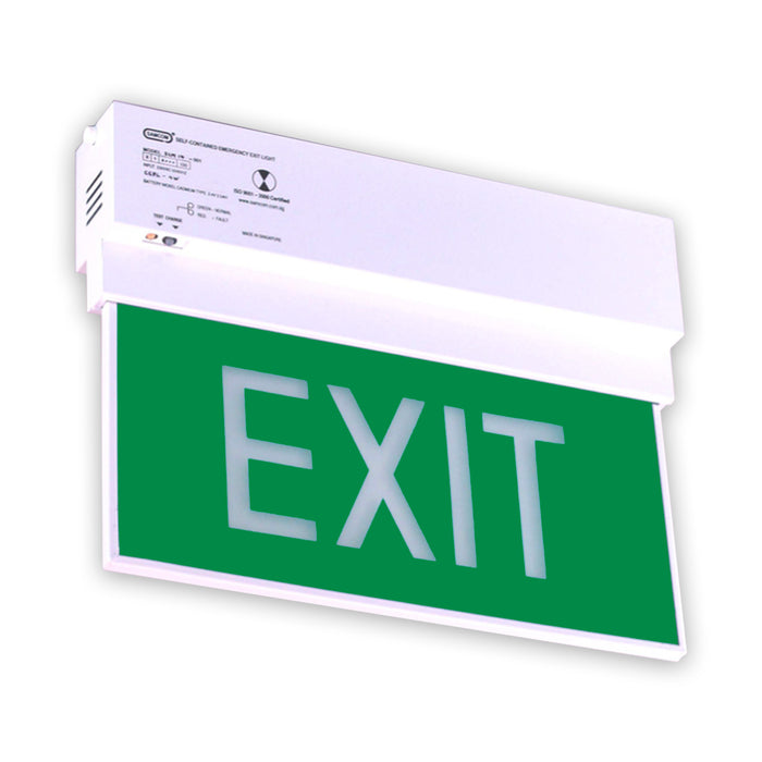 Emergency Exit Light Double Face Singapore Fire Safety Sg