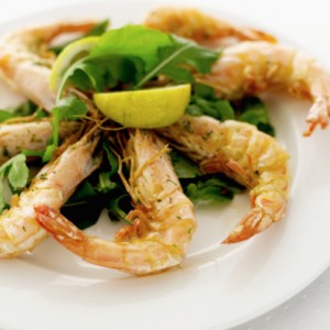 Yummy! Shellfish.