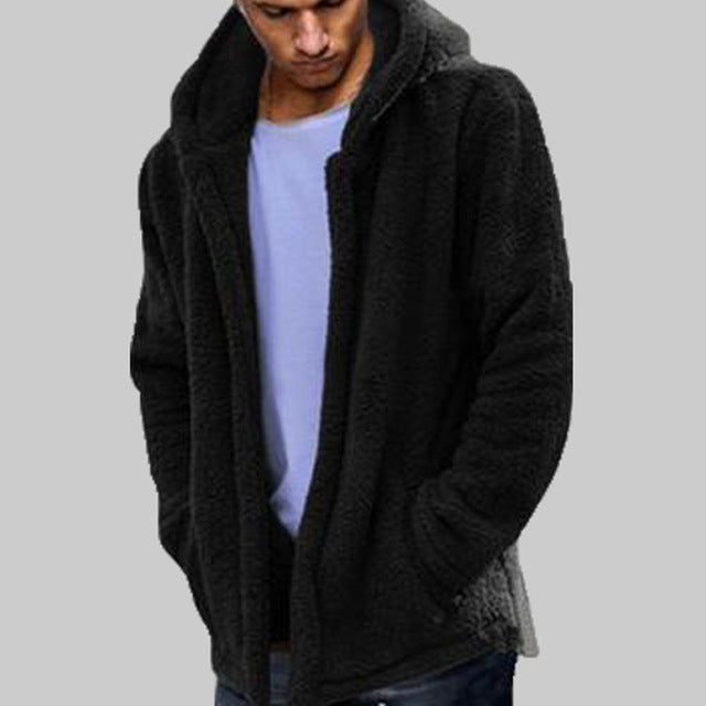 hoodie fur jacket
