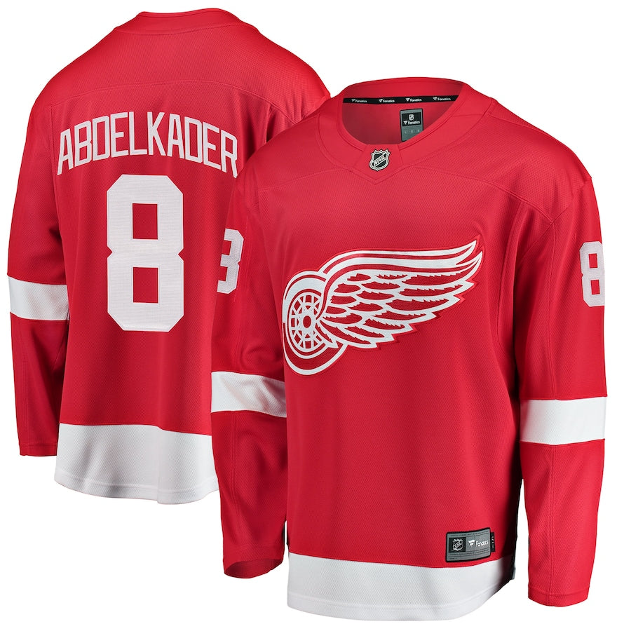 Autographed Justin Abdelkader Jersey 