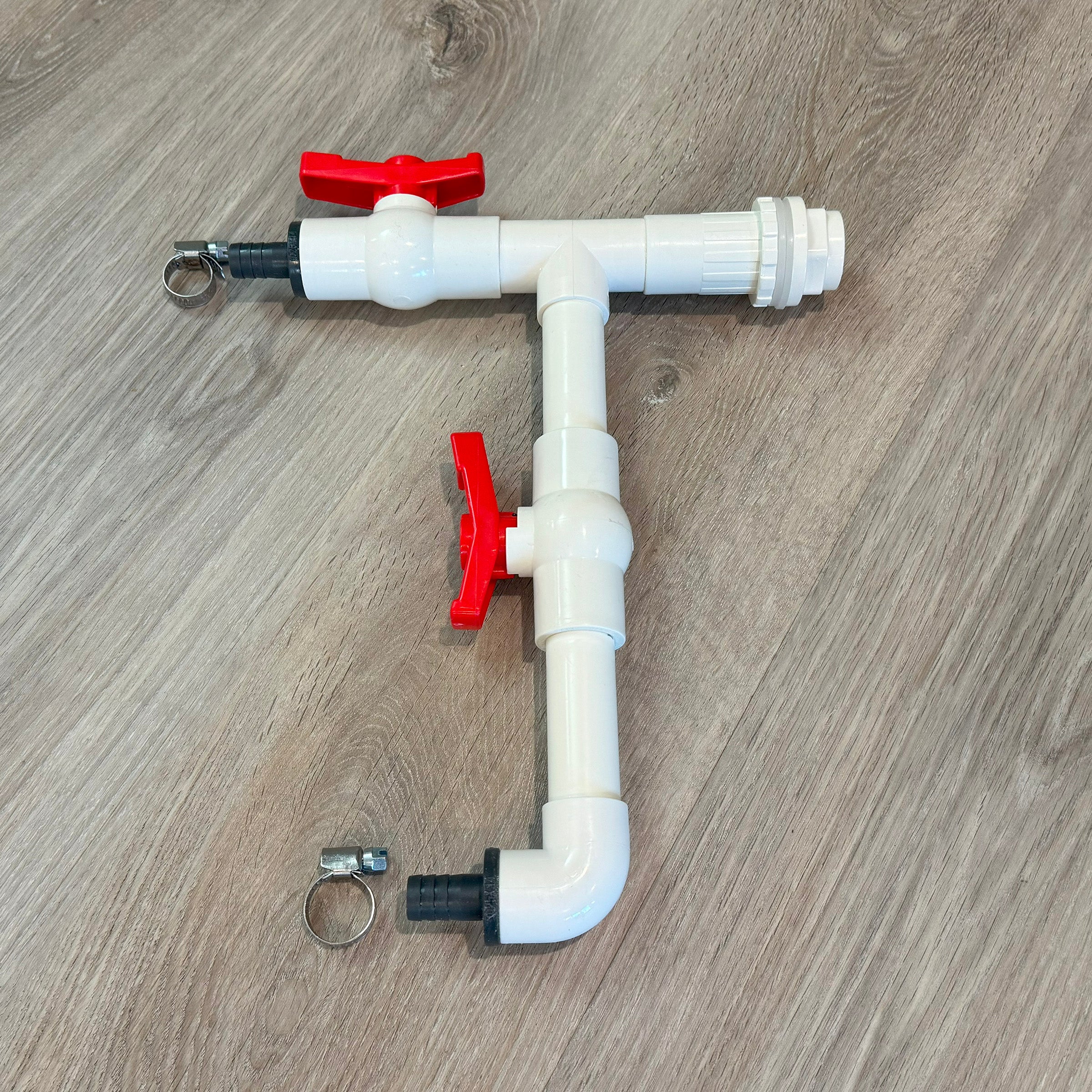 RDWC Recirculate and Pump to Drain Diverter Valve Assembly