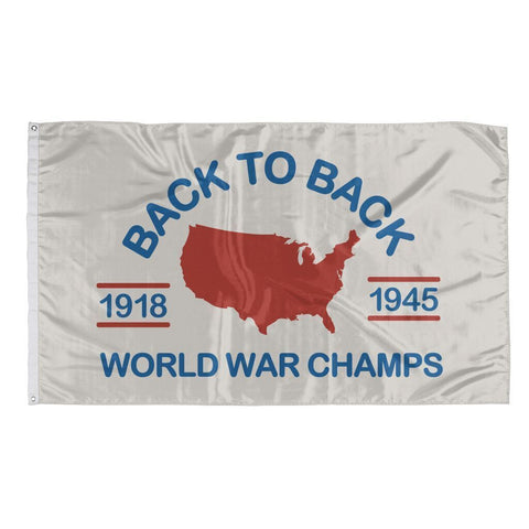 World War Champs 3x5 Flag – Rowdy Gentleman
