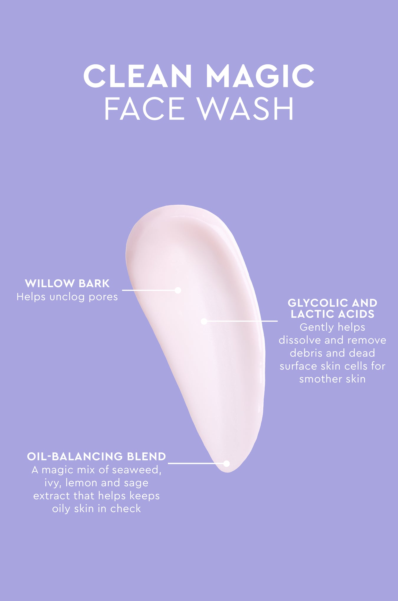 Clean Magic Face Wash | florence by mills