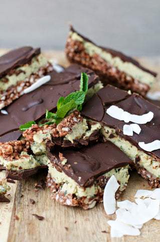 Mighty Matcha Mint slice by After Kate