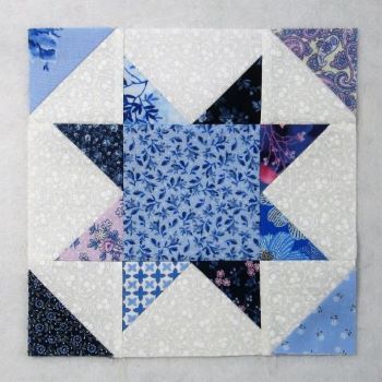 Easy (and Scrappy!) Star Quilt Block Tutorial - Keith's Star – fabric-406