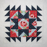 crowned star variation quilt block