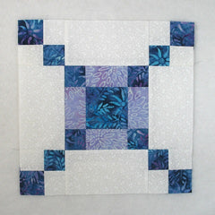 8 grid chain quilt block