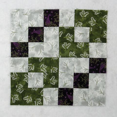 9 patch variation quilt block