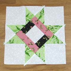 braced star quilt block