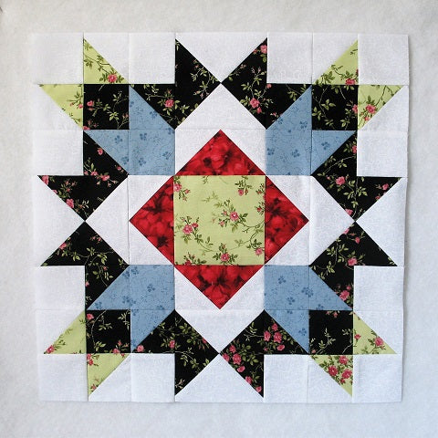 How to Make the Arrow Crown Quilt Block - a Free Tutorial – fabric-406