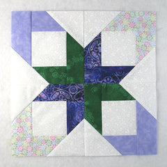 boxed star quilt block