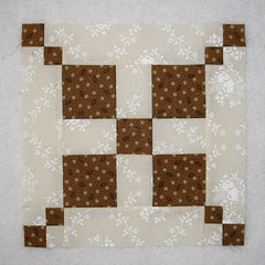 chain and knots quilt block
