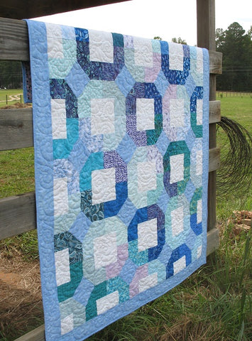 circle illusion quilt pattern