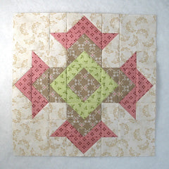 gods eye quilt block