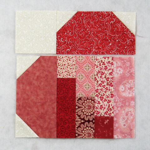 Scrappy Heart Quilt Block Tutorial - Just in Time for Valentine's Day ...