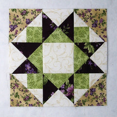 morning star quilt block