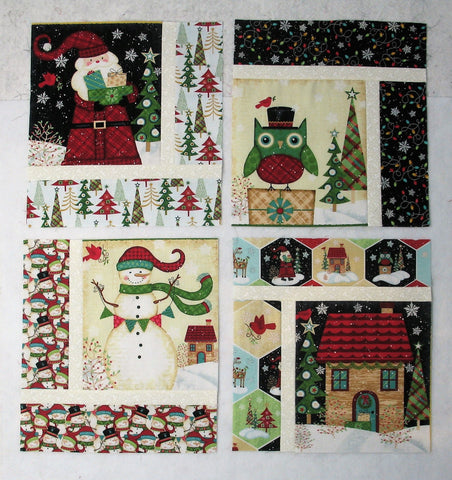 How to Make a Christmas Panel Quilt – fabric-406