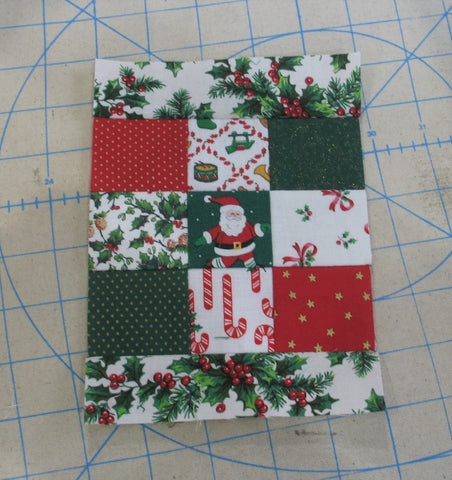 christmas mug rug 2